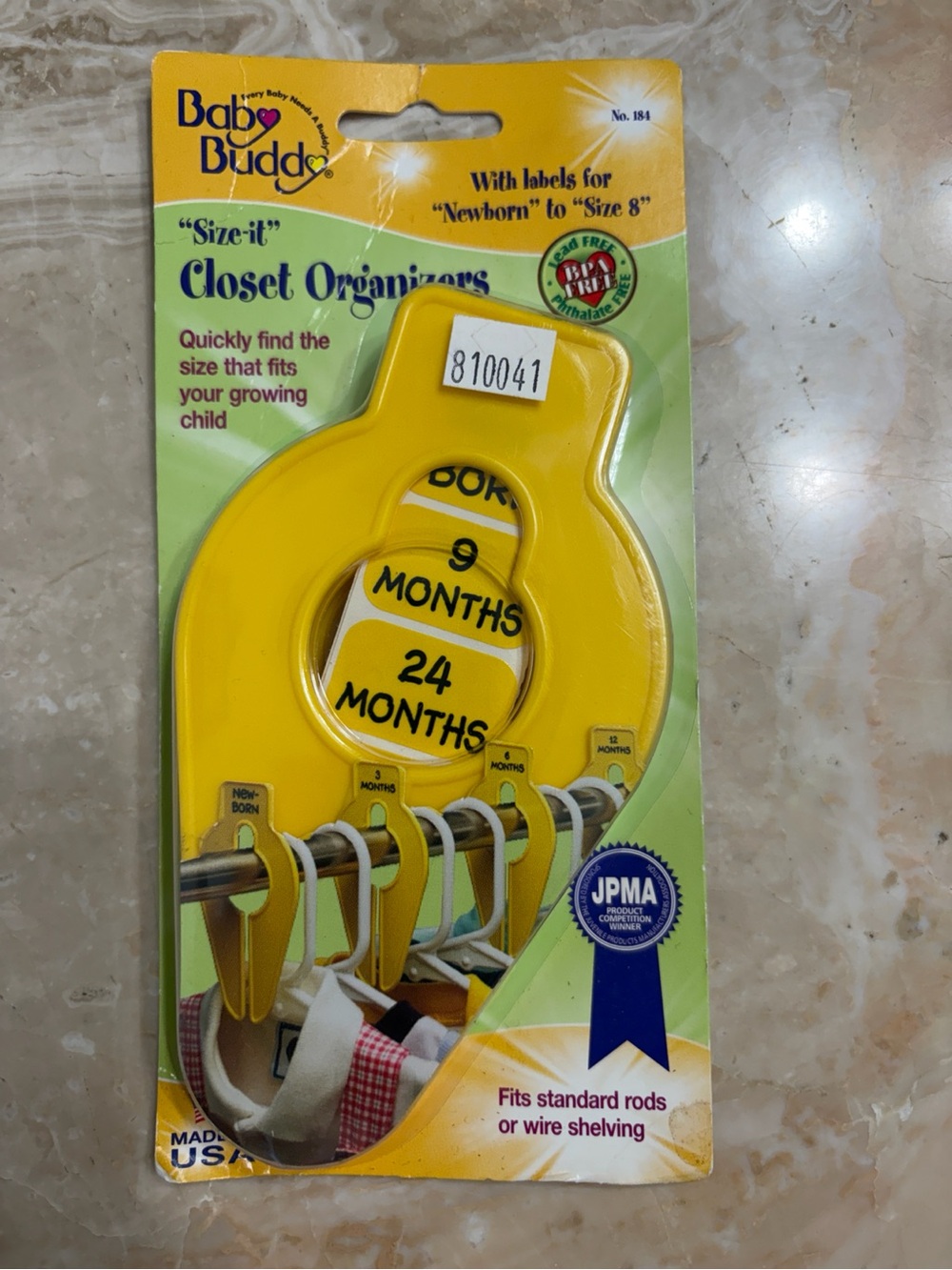 Size-It Closet Closet Organizers in Yellow